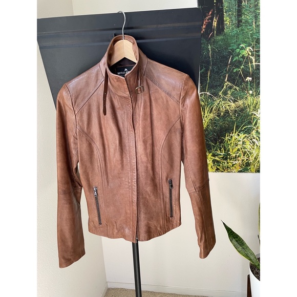 Mitici Anni 60 Women’s Leather Jacket - Picture 5 of 8